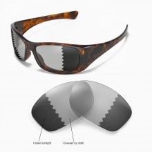 Walleva Transition/Photochromic Polarized Replacement Lenses for Oakley Hijinx Sunglasses
